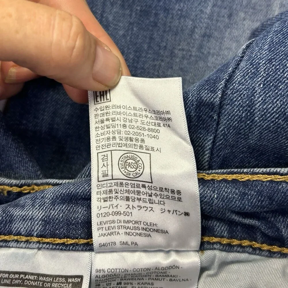 Levi’s 569 Denim 36x32 Men’s Blue Jeans Medium Wash Relaxed Fit